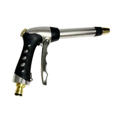 유현 2대 프리미엄 매직호스 고압 분사기 세차 정원 주방 요술호수, 호스부품-롱건, 검정, 21.5cm