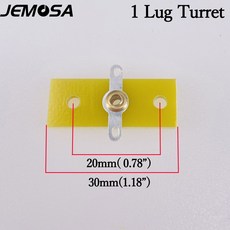 실버 도금 DIY 프로젝트 오디오 스트립 태그 보드 터미널 매트 카펫 러그 빈티지 AMP HIFI 포스트 13, 1 Lug Board 10PCS