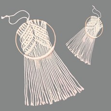 DN 우드링 마크라메 월행잉 벽장식 인테리어 감성 데코