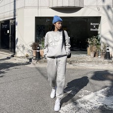 ShareU 女式訓練凝乳印花上下套裝