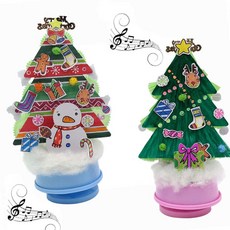 오르골 트리 만들기 10인용 어린이만들기키트