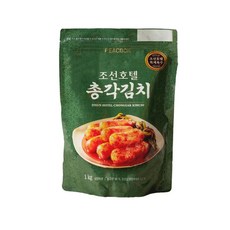 피코크 조선호텔 특제육수 총각김치 1kg 냉장, 3개