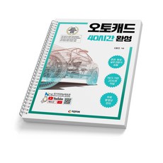 오토캐드 40시간 완성 피앤피북, [분철 1권]