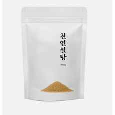 [한가마] 천연설탕 (비정제설탕), 1개, 400g