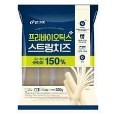 프리바이오틱스스트링치즈 빙그레 200g, 1개