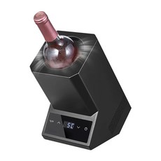 LEZUN 樂尊 雙瓶電子紅酒櫃 凍酒機 快速降溫冷酒器, 白色, 1個
