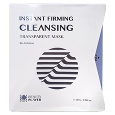 BEAUTY PLAYER 愛美玩家 瞬亮緊緻清潔面膜 5片, 125ml, 1盒