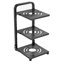 홈리얼 공간절약 내맘대로 커스텀 냄비 선반, 1개