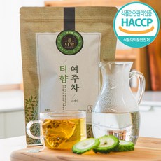 티향 국산 유기농 여주차 티백 1.2g 녹는 티백사용 50팩1박스, 50개