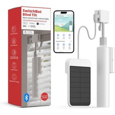 휴대폰 리모컨 추적 호환 트래커 SwitchBot 블라인드 틸트 자동 오프너 3개 세트 허브 2개 - 블루투스적외선 리모컨이 있는 스마트 모터 WiFi 아이파이 온도계 습도계
