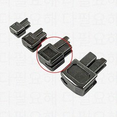셀프 자크 지퍼 손잡이 고리 지퍼고리 수선 DIY 지퍼헤드 클로징, 8호끝