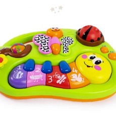 멜로디 악기 건반 놀이 곤충 모양 사운드 학습 완구 감각 발달 교육 장난감, 1개, 상세페이지 참조