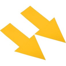 파티킬 방향 화살표 스티커 24개 12인치 PVC 제거 가능한 접착 데칼 벽과 바닥 표시용 오렌지, Pink
