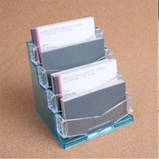 초이 명함꽂이 명함박스, 투명