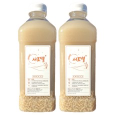 [서로별 진하고 깊은 식혜] 전통 수제, 4개, 1L