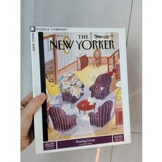 The New Yorker 讀書會 1000片 拼圖, 如圖所示, 1個, 1個