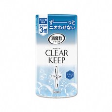 ST雞仔牌 CLEAR KEEP 廁所用 清新空氣芳香劑 檸檬酸配方 3倍消臭力 無香料 400ml, 1瓶