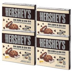 허쉬 초콜릿 칩 모찌 쿠키 12p, 240g, 4개