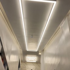 비츠온 멀티라인 LED 레일등 플리커프리 라인조명 600mm 15W, 1개, 화이트바디 주광색