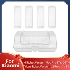 Xiaomi Mi Robot Vacuum-Mop Pro Mop p 2S XMSTJQR2 V2 V3 SE 용 STYJ02YM 부품 먼지 상자 물 탱크 HEPA, 01 Set E