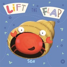 (영문도서) Lift-The-Flap Sea Board Books, Buttercup Publishing Ltd., English, 9781912422241