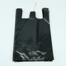 이지그린몰 분리수거 비닐봉투 쓰레기봉투 손잡이봉투 검정색, 2개, 6L