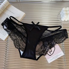 MATISSE 蕾絲內褲 法式鏤空性感低腰三角褲, L(100-120斤)