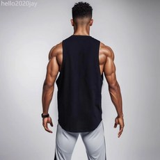 高彈無袖健身衣服男跑步訓練運動背心夏季薄款透氣擼鐵