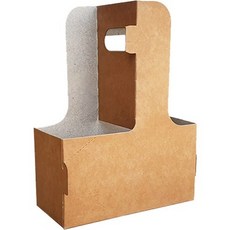 커피세븐 튼튼 합지 음료캐리어 2구, 200개입, 1개