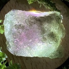 螢石 河南信陽原石擺件 可加購燈座 居家風水擺飾 能量石, 1個