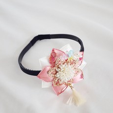 쭌쥬니네 수국 배씨 머리띠 국내제작