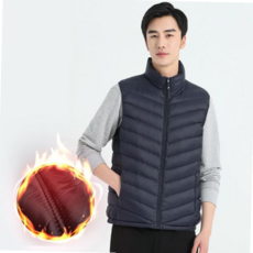 보온 패딩 다운베스트 회사 사무실 경량 방수 조끼 간절기 59000EA 1EA