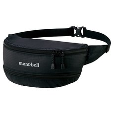 mont-bell 輕量可擴充腰包 1.9L 2.7L 1123984 montbell, BK黑