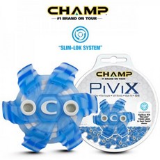 CHAMP [Spike Disc Pack] Pivix Slim-lok, 藍色 白色, 1個