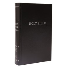(영문도서) KJV Pew Bible Hardcover Black Red Letter Edition Hardcover, Thomas Nelson, English, 9780718097547