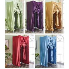 한행 접이식탈의실 소형 이동식 그늘천 커튼 간이 스튜디오 검은색 의류매장 학원, 공식 표준, 대형 정전 직물의 전체 세트 색상 비고