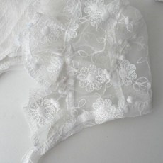 名媛公主裙秋冬季寵物服飾套裝, 蕾絲帽子,M, 1個