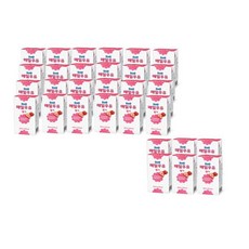 매일 매일우유 딸기 24팩 + 딸기 6팩 팬트리 상온 200ml 30개 1세트, 6L