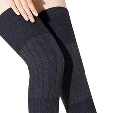 保暖護膝 膝蓋保暖套 加長加厚羊絨護膝 防寒護膝 保暖護膝套, 1個, 羊絨保暖護膝-深黑