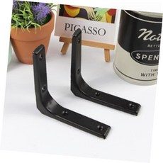 루나mall 벽선반 브라켓 블랙 2P 가구