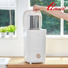 한일 짤순이 음식물 탈수기 오이지 야채 나물 빨래 스텐 대용량, 화이트