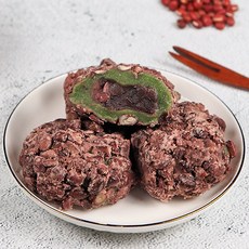 제주사월 팥 오메기떡 부직포 개별포장 제주도특산품 제주직송택배 15개입, 15개, 60g