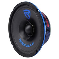Rockville RM64SP CEA 준수 16.5cm(6.5인치) 120W 미드-레인지 스피커 4옴, 4 Ohm Dual Cone