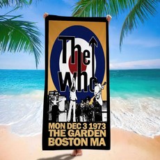 담요 빠른 건조 비치 타월 대형 프린팅 초흡 수영장