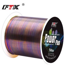 FTK 500M 나일론 줄 민물낚시 바다낚시 루어 원줌 목줄 대용량, 1개, 컬러