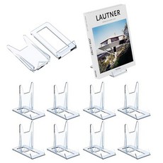 [ 813745 ] PPH-Sisy 책 디스플레이 스탠드 아크릴 스탠드 만화책 홀더 잡지 엽서 아트 DVD 앨범 지갑 8개