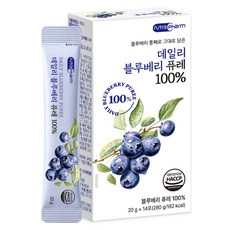 뉴트라팜 데일리 블루베리 퓨레 100% 14p, 1개, 280g