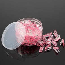 아트박스/위드마켓 튼튼한 미니 사무용 클립 100개입(연핑크+화이트), 선택1:본상품선택, 선택완료