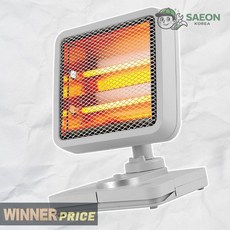 세이온 ELECTROG 석영관히터 ELHQ1000 회전 발터치 폴딩형 접이식 난방