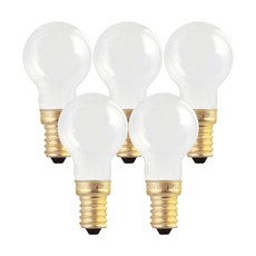 포커스 백열전구 미니크립톤 40W E14 불투명 사육장 육축용 인테리어 매장 꼬마램프 FOCUS, 5개, 전구색
